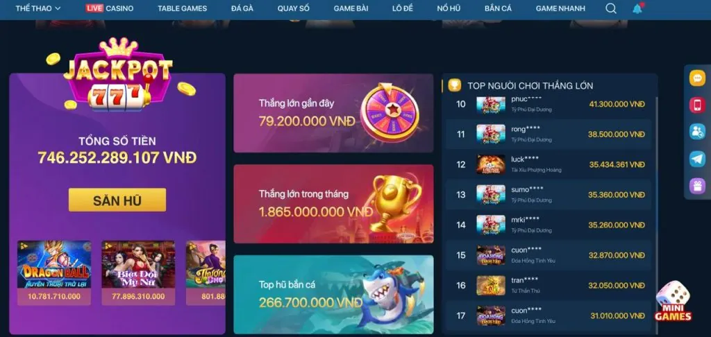 Quà tặng đặc biệt max10 nổ hũ